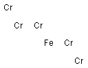 Pentachromium iron 结构式