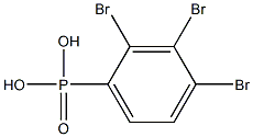 2,3,4-Tribromophenylphosphonic acid 结构式