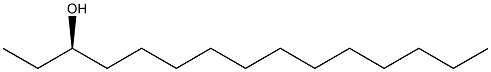 (3R)-3-Pentadecanol 结构式