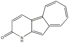 Azuleno[2,1-b]pyridin-2(1H)-one 结构式