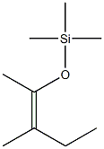 (Z)-3-Methyl-2-(trimethylsilyloxy)-2-pentene 结构式