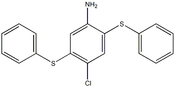 4-Chloro-2,5-bis(phenylthio)aniline 结构式