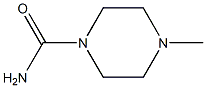 1-Carbamoyl-4-methylpiperazine 结构式