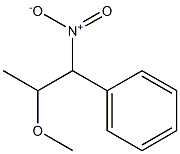 2-Methoxy-1-nitro-1-phenylpropane 结构式