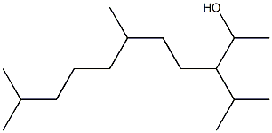 3-Isopropyl-6,10-dimethylundecan-2-ol 结构式