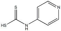 4-Pyridinylcarbamodithioic acid 结构式