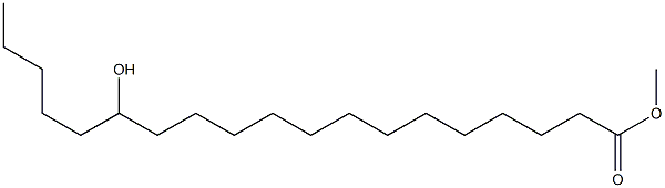 14-Hydroxynonadecanoic acid methyl ester 结构式