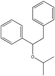 1-Isopropyloxy-1,2-diphenylethane 结构式