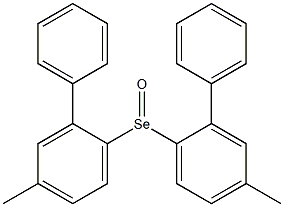 Phenyl(4-methylphenyl) selenoxide 结构式