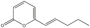 6-(1-Pentenyl)-2H-pyran-2-one 结构式