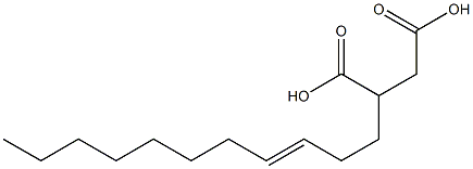 5-Tridecene-1,2-dicarboxylic acid 结构式