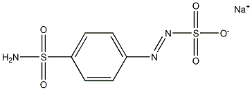 p-Sulfamoylbenzenediazosulfonic acid sodium salt 结构式