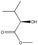 (R)-2-Hydroxy-3-methylbutanoic acid methyl ester 结构式