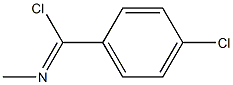 Chloro(4-chlorophenyl)-N-methylmethanimine 结构式