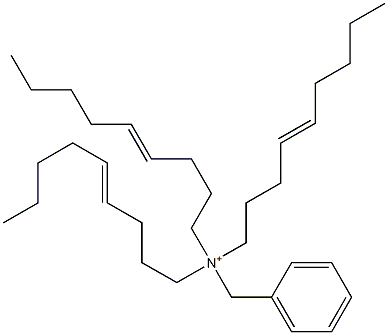 Tri(4-nonenyl)benzylaminium 结构式