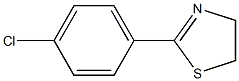 2-(p-Chlorophenyl)-2-thiazoline 结构式