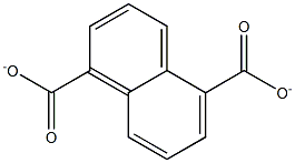 1,5-Naphthalenedicarboxylate 结构式