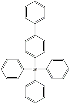 4-Biphenylyltriphenylstannane 结构式