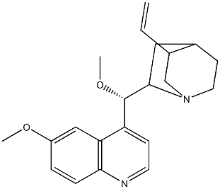 (9S)-10,11-Dihydro-6',9-dimethoxycinchonan 结构式