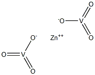 Bismetavanadic acid zinc salt 结构式