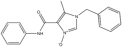 1-Benzyl-5-methyl-N-phenyl-1H-imidazole-4-carboxamide 3-oxide 结构式