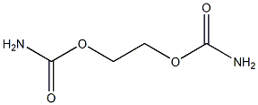 1,2-Ethanediol dicarbamate 结构式