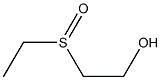 2-(Ethylsulfinyl)ethanol 结构式