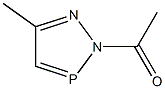 5-Methyl-2-acetyl-2H-1,2,3-diazaphosphole 结构式