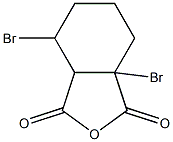 1,3-Dibromohexahydrophthalic anhydride 结构式