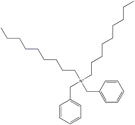 Dinonyldibenzylaminium 结构式