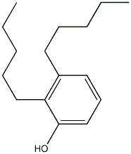 2,3-Dipentylphenol 结构式