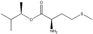 (R)-2-Amino-4-(methylthio)butanoic acid (R)-1,2-dimethylpropyl ester 结构式