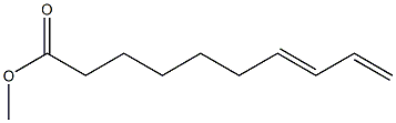 7,9-Decadienoic acid methyl ester 结构式