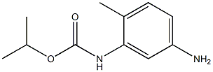 5-Amino-2-methylphenylcarbamic acid isopropyl ester 结构式