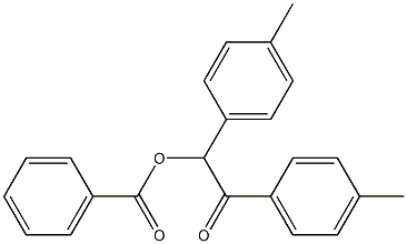 4,4'-Dimethylbenzoin benzoate 结构式