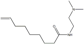 N-[2-(Dimethylamino)ethyl]-8-nonenamide 结构式