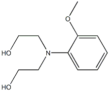 2,2'-(2-Methoxyphenylimino)bisethanol 结构式