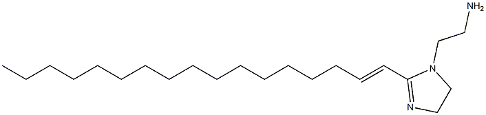 1-(2-Aminoethyl)-2-(1-heptadecenyl)-2-imidazoline 结构式