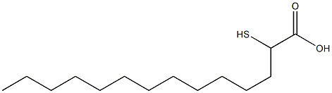 2-Mercaptotetradecanoic acid 结构式