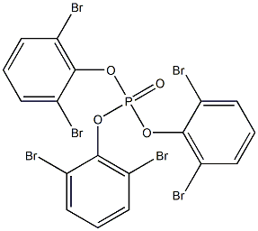 Phosphoric acid tris(2,6-dibromophenyl) ester 结构式