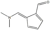 5-(Dimethylaminomethylene)-1,3-cyclopentadiene-1-carbaldehyde 结构式