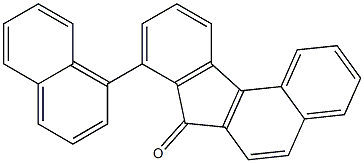 8-(1-Naphtyl)-7H-benzo[c]fluoren-7-one 结构式