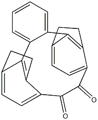 1,2-[o-Phenylenebis(ethylene-3,1-phenylene)]-1,2-ethanedione 结构式