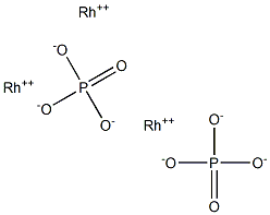 Phosphoric acid rhodium(II) salt 结构式