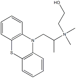 N-Hydroxyethylpromethazine 结构式