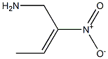 (E)-1-Amino-2-nitro-2-butene 结构式