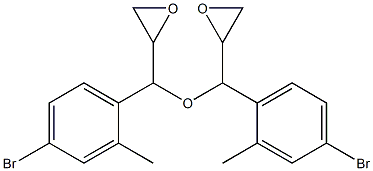 4-Bromo-2-methylphenylglycidyl ether 结构式