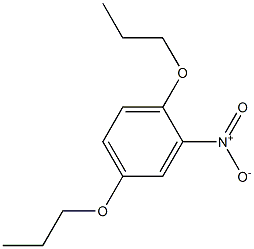 2-Nitro-1,4-dipropoxybenzene 结构式