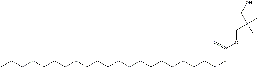 Tricosanoic acid 3-hydroxy-2,2-dimethylpropyl ester 结构式