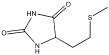 l-5-(2-Methylthioethyl)hydantoin 结构式